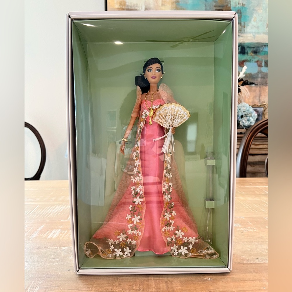 Barbie | Mutya/Filipino Barbie in Pink Floral Dress 🔴 SOLD